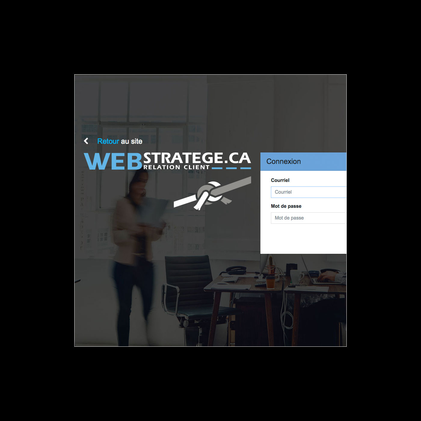 WebStratege.ca – Application Web